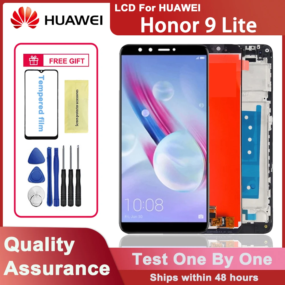 

Оригинальный ЖК-дисплей 5,65 "для Huawei Honor 9 Lite, ЖК-дисплей с сенсорным экраном и дигитайзером для Honor 9 Lite, ЖК-дисплей, сменные детали
