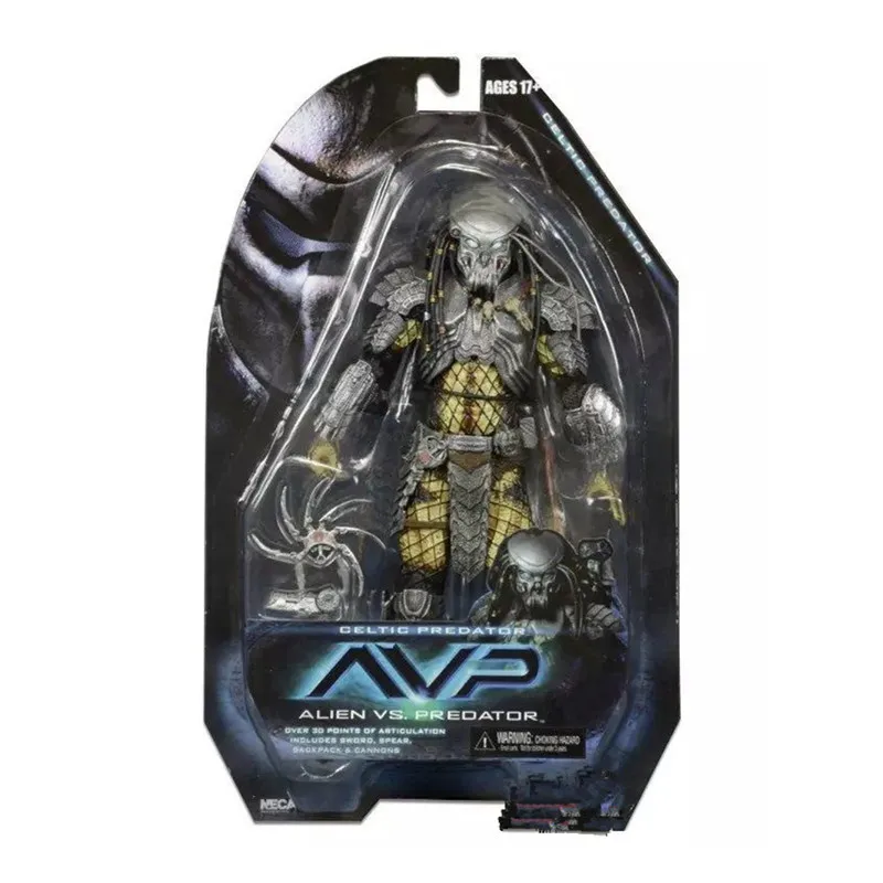 Фигурка экшн-Фигурки 7 дюймов серия хищников Инопланетянин кавит старший Охотник