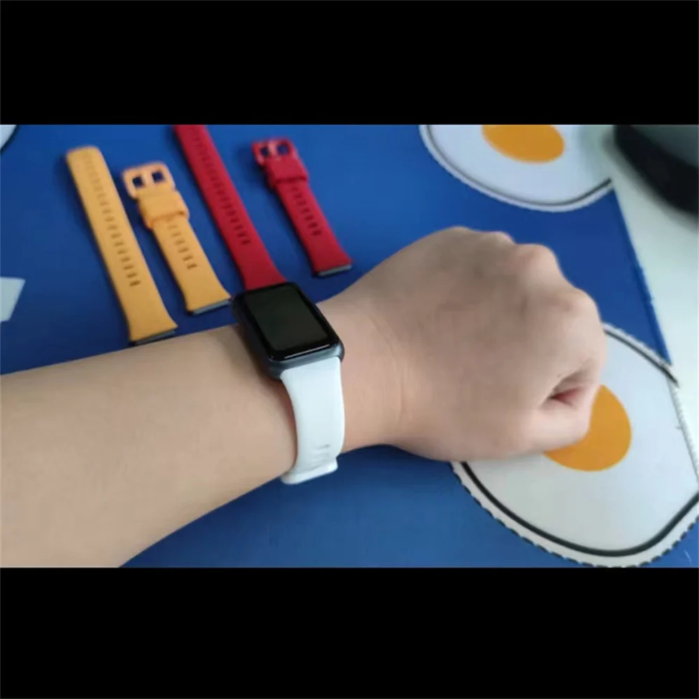 Silicone Strap For Huawei Band 7 Sport Smart Watch Band Replacement Watchband Wristband correa Bracelet for Huawei Band 7