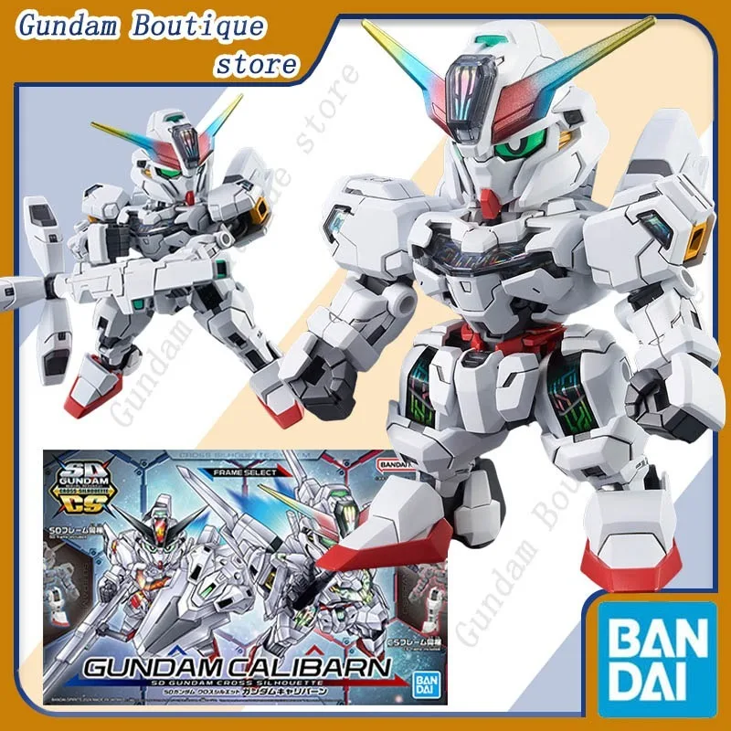 Bandai натуральная GUNDAM CALIBARN SDCS аниме фигурка робота периферия Коллекционная