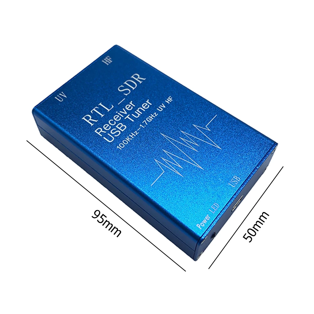 RTL2832U + R820T2 100 кГц-1 7 ГГц VHF UHF HF RTL SDR USB тюнер приемник для AM FM радио связи с антенной |