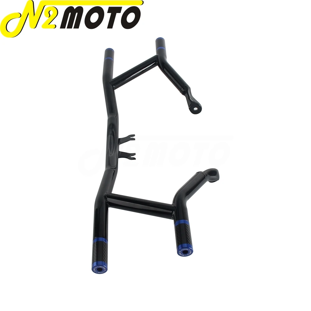 Фото Для Harley Touring защита двигателя Crash Bar Electra Glide FLHT FLHTCU FLHTCUL FLHTP FLHTK FLHTKSE FLHTKL Freewheeler FLRT 2014-25 №4