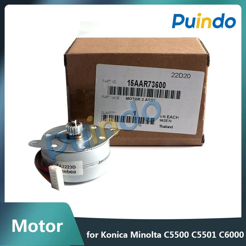 Подлинный двигатель 15AAR73600 2 в сборе для Konica Minolta C5500 C5501 C6000 C6500 C6501 C7000 C65HC C70HC