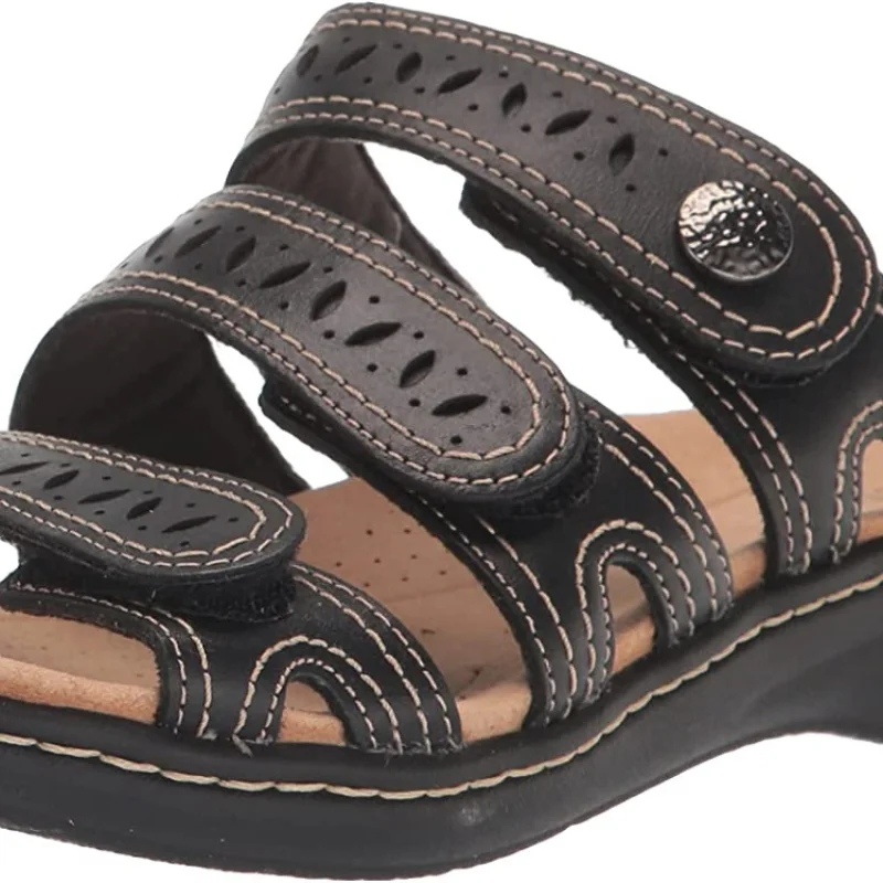 

Women Wedges Slippers 2023 Summer New Vintage Open Toe Flat Women Casual Slippers Outdoor Beach Shoes Woman Platform Sandals