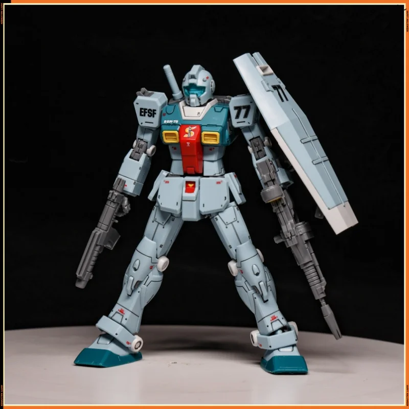 Gaoke Xingdong HG 1/144 GTO RGM-79 Jim Робот В Сборе Модель Комплект Пластиковая Фигурка
