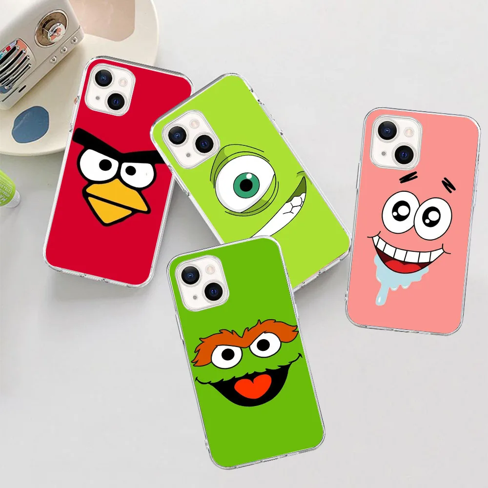 UR-28 Силиконовый чехол Funny Face для LG K9 Q52 K52 K62 K42 K12 Q60 K50 V40 V50 V60 K92 K51S Stylo 6 VELVET Prime Max