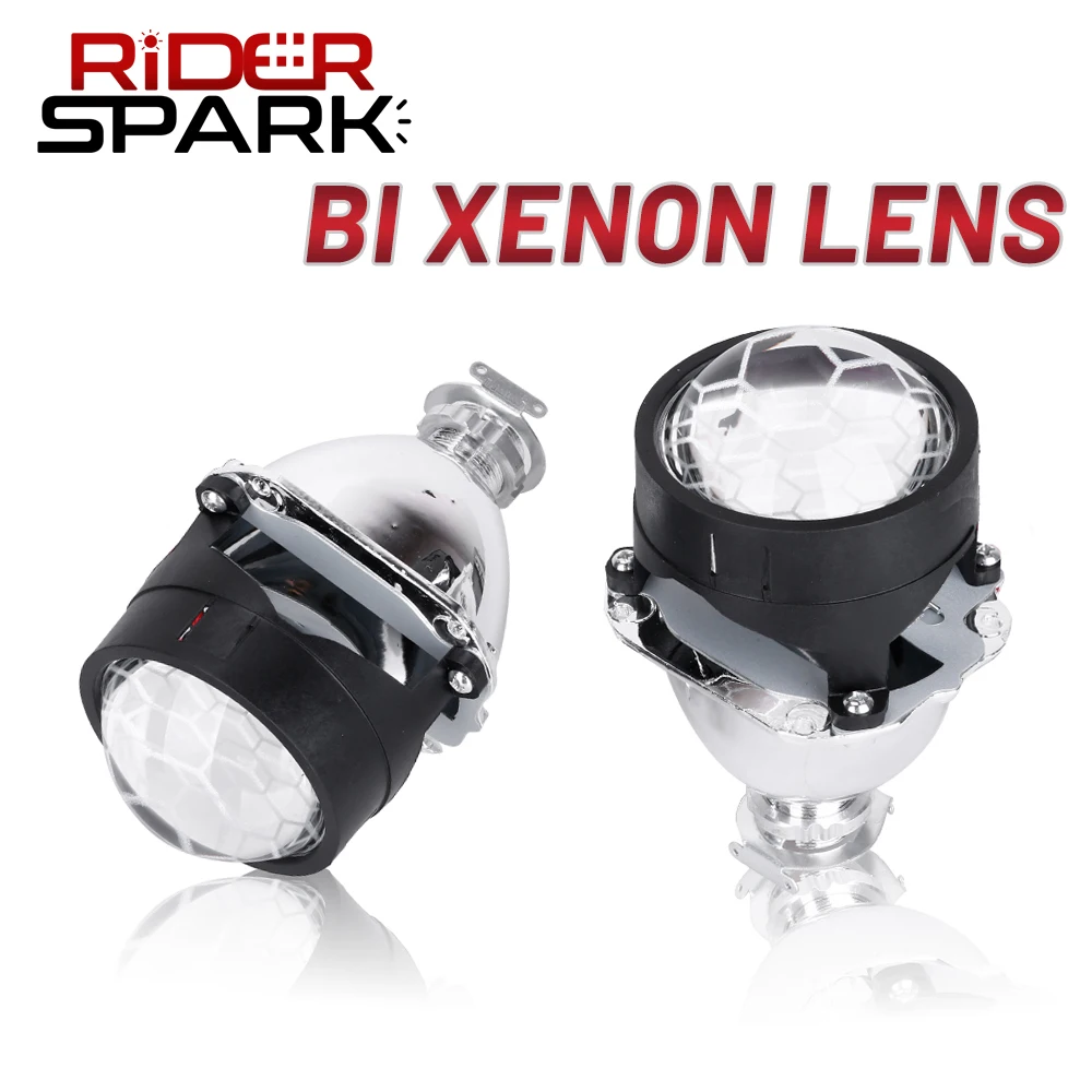 

2.5 inch HID Bi xenon Projector Lenses LED Running Lights Angel Eyes For RHD LHD Headlight H4 H7 Car Retrofit Use H1/H1 LED Bulb