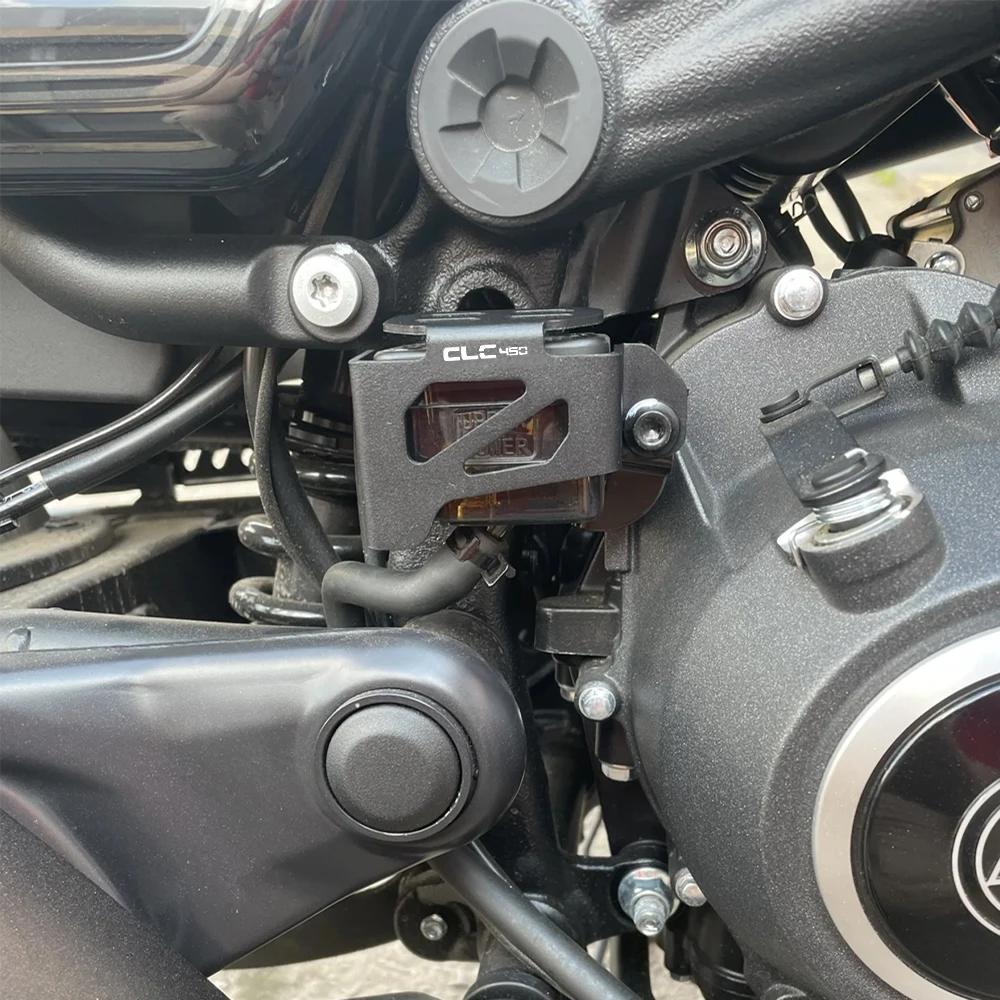 Для CFMOTO CLC 450 450CLC CLC450 Bobber 2023 2024 2025 мотоциклетный задний тормозной жидкость бак