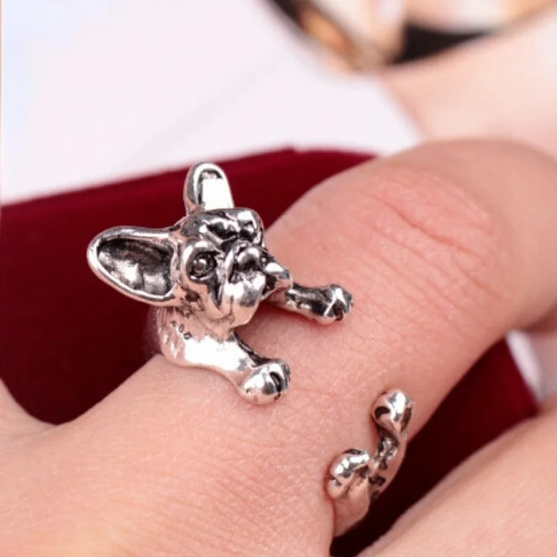Винтажные кольца с животными для женщин и мужчин подростковые модные в стиле