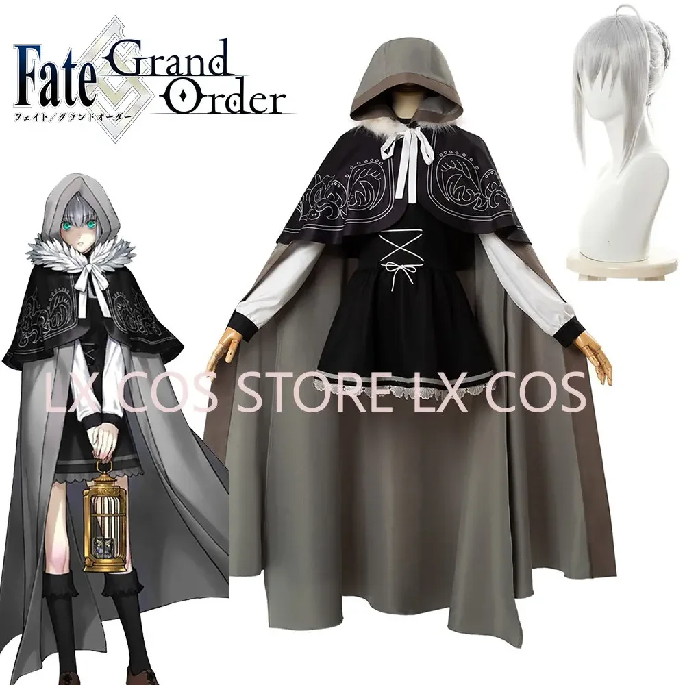 Аниме Fate Grand Order FGO Assassin серая униформа платье-кимоно Хэллоуин вечерние платье для