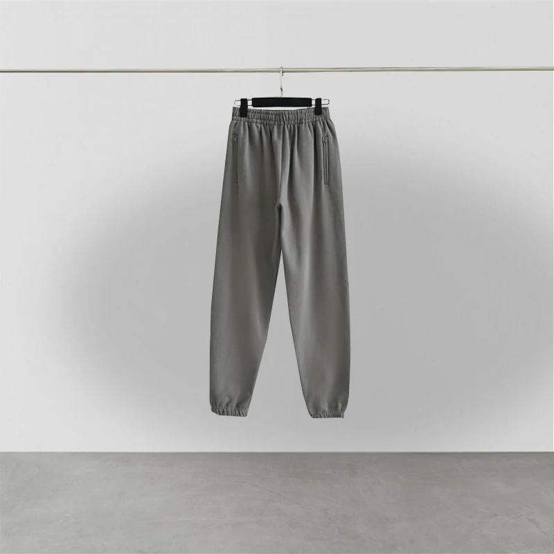 Высококачественные модные фирменные спортивные брюки Kanye West 100% хлопок