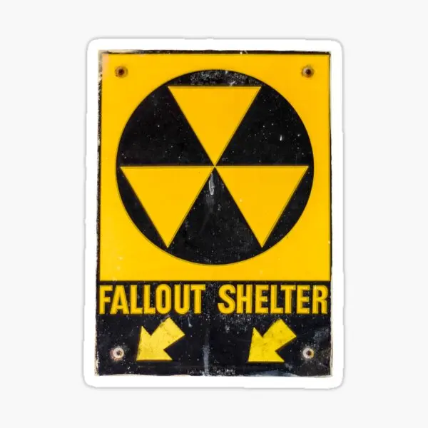 

Fallout знак укрытия 5 шт. Автомобильные Наклейки для декора принт Забавный окно гостиная автомобиль Милая комната детские Мультяшные наклейки