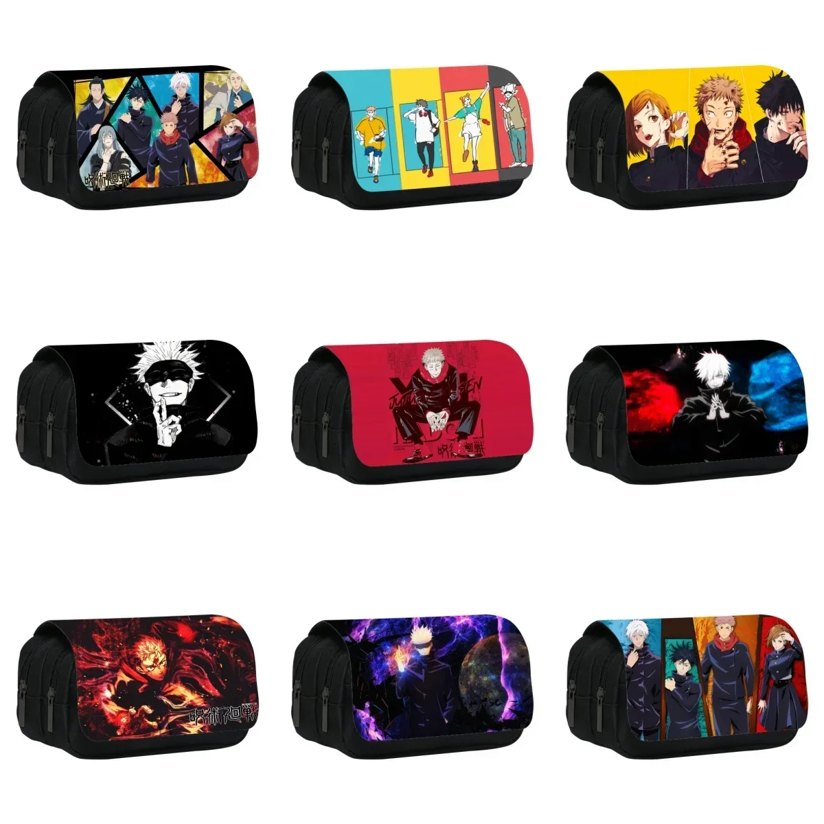 Новинка пеналы для карандашей в стиле аниме ююютсу Kaisen Yuji Itadori Gojo Satoru сумки ручек