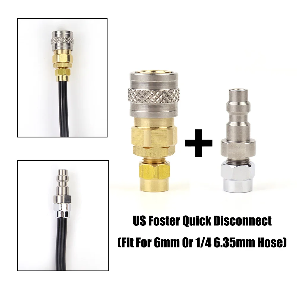 

Быстроразъемный разъем US Foster 23-2/2302 для шланга 6-6,35 мм