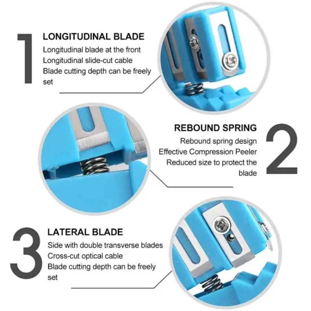 Машина для зачистки оптоволокна Skeyo Многофункциональный инструмент проводов с