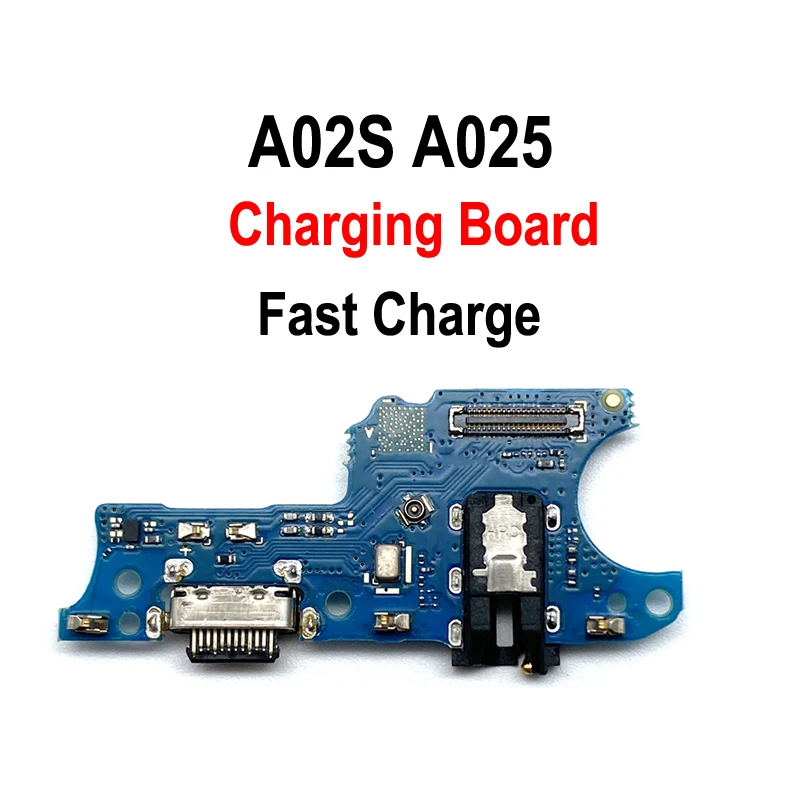 Зарядное устройство USB, зарядная плата, док-разъем, гибкий кабель для Samsung Galaxy A02S A025F A025G A025M A025U, запасные части