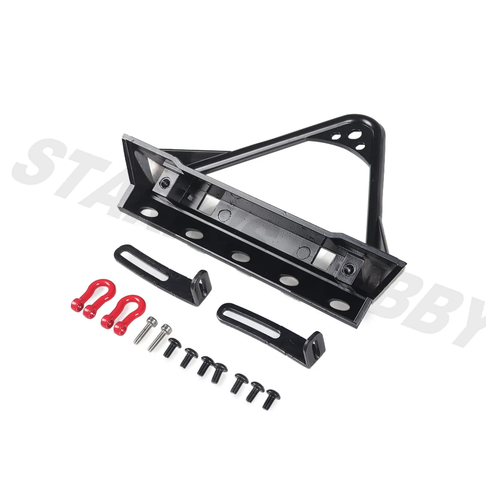 

Metal Front Bumper for 1/10 RC Crawler Car Axial SCX10 D90 RC4WD TRX4 CC01 TF2 YK4102 Upgrade Parts