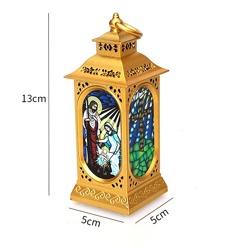 Рождественская Светодиодный лампа для церкви с искусственным маслом | Дом и сад