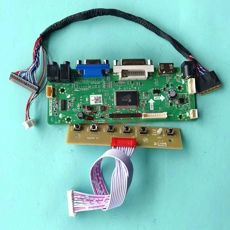 Плата контроллера для планшетов компьютеров совместимая с HDMI 15 6 дюйма 1366x768 VGA DVI