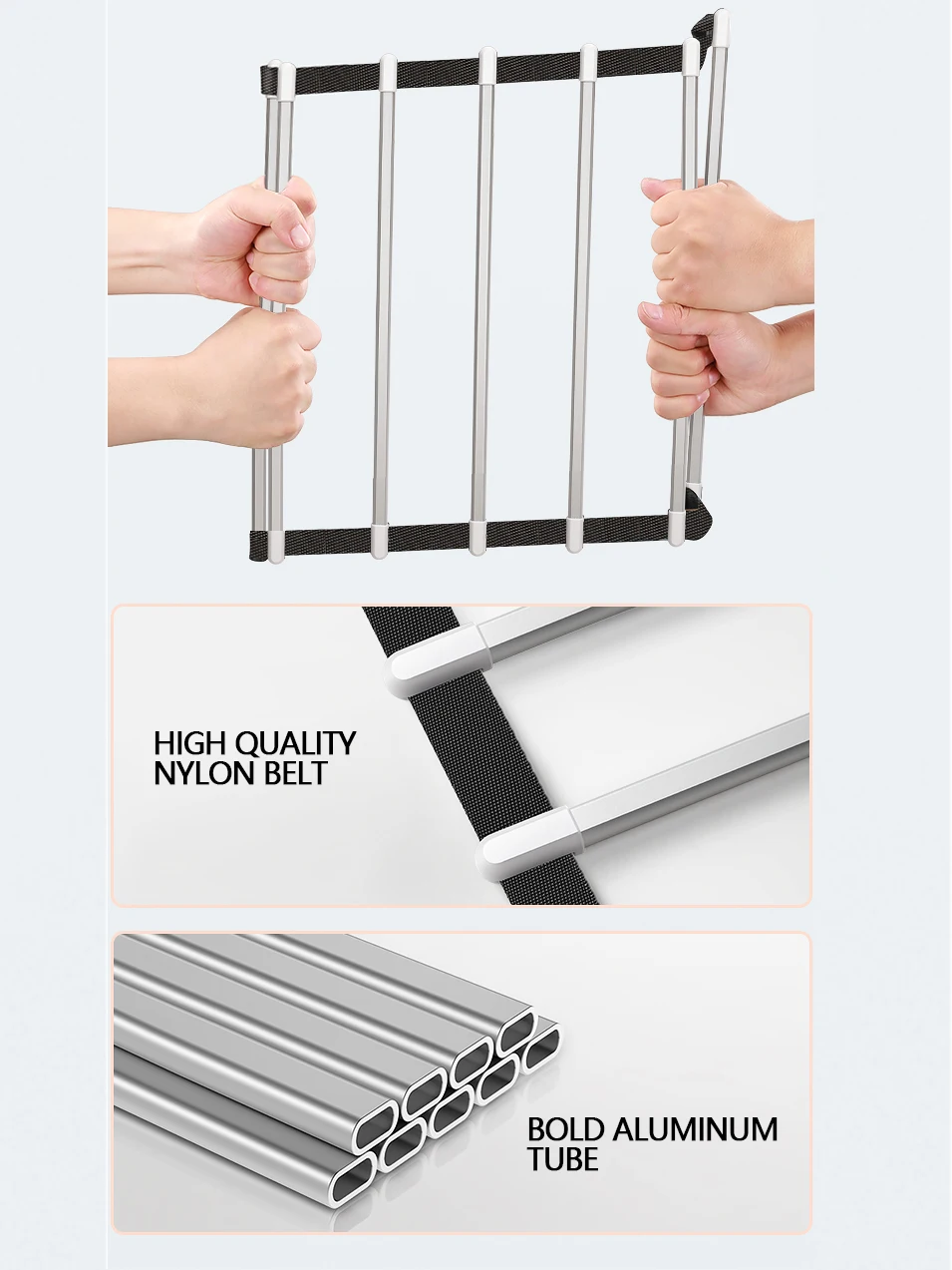 

Pants Hangers Racks Closet Organizer 6/8 Layers Clothing Racks Trouser Hangers Foldable Wardrobe Hanger Storage Organizer