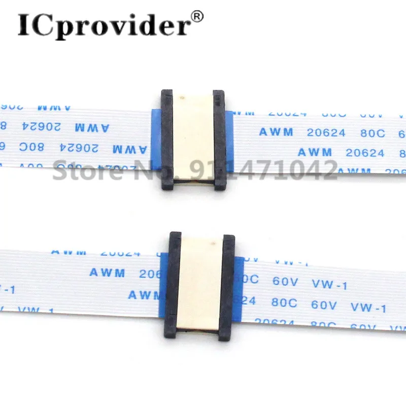 Гибкий плоский удлинитель кабеля FPC FFC 2 шт. 0 5 мм шаг AWM 20624 20706 105C 60 в VW-1 24 30 40 50 60PIN