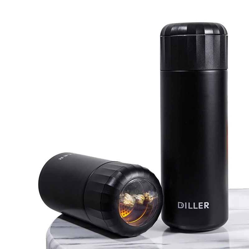 

280 мл/400 мл бутылка с сеточкой для заваривания чая кружка-термос из нержавеющей стали 304 кружка для разделения чая Женская портативная креати...