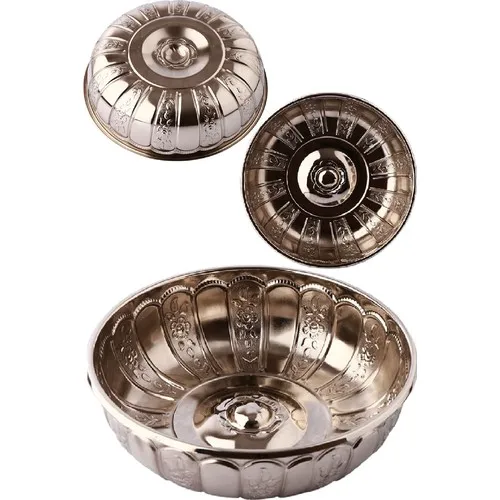

Nostalgic runs out of Ottoman Dynasty Iron Baths Bowl Gümüş Color 20 cm