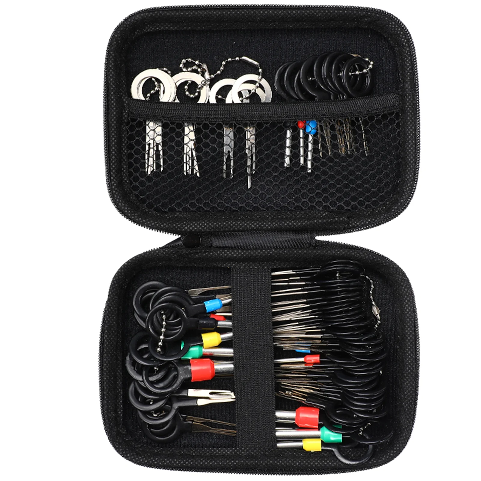 

76 Pcs Terminal Removal Tool Auto Mechanic Tools Watch Pin Extractor Hinge Electrical System Plastic Wire Connector Kit