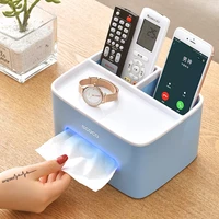 ecoco multi function remote control storage tissue box for creative simple light luxury drawer household living room dining room