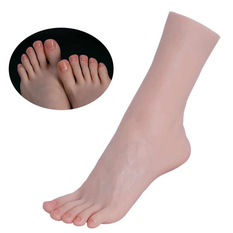 Фетиш-модель стопы реалистичная силиконовая модель женской искусственный