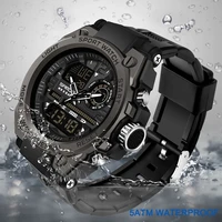 sanda sports mens watches luxury military quartz electronic watches shockproof waterproof digital wristwatch relogio masculino
