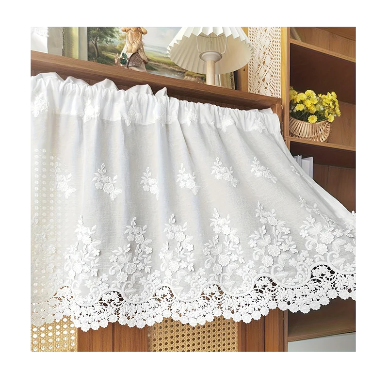 

Полузанавеска Tiyana, белая, полиэстер