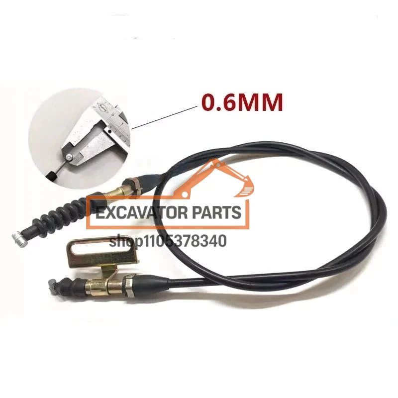 Фото Трос привода остановки двигателя экскаватора для Doosan Daewoo DH150 DH215 DH220 DH225 DH300 -5 -7 -9 №3