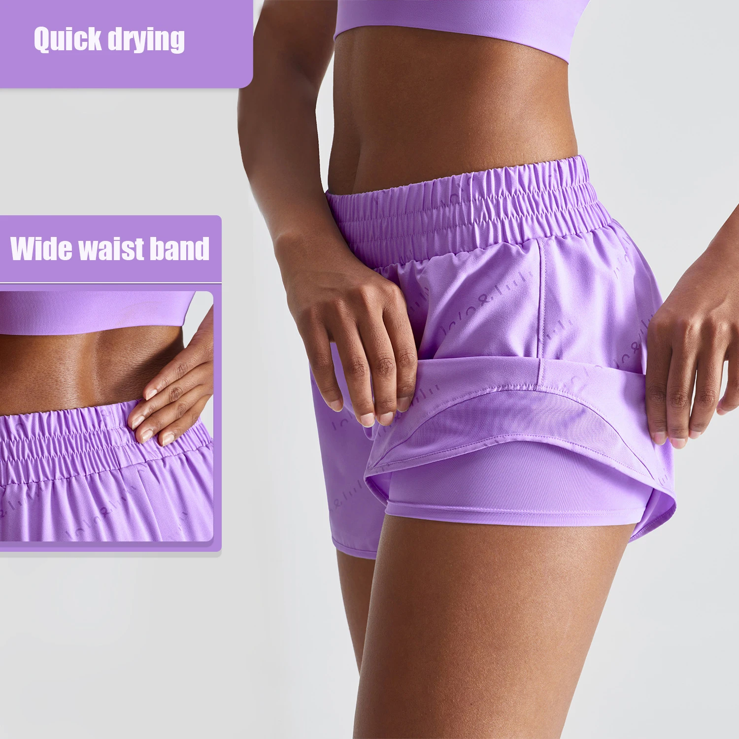 Свободные спортивные шорты с буквенным принтом Спортивные Повседневные Шорты