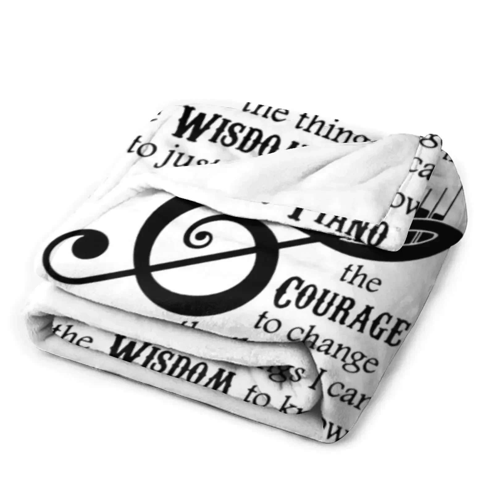 God Serenity Grant Me The To Ccept Things Одеяло для фортепиано детских украшений Плед на диван