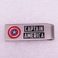 captain wallet fashionable creative cartoon brooch lovely enamel badge clothing accessories
