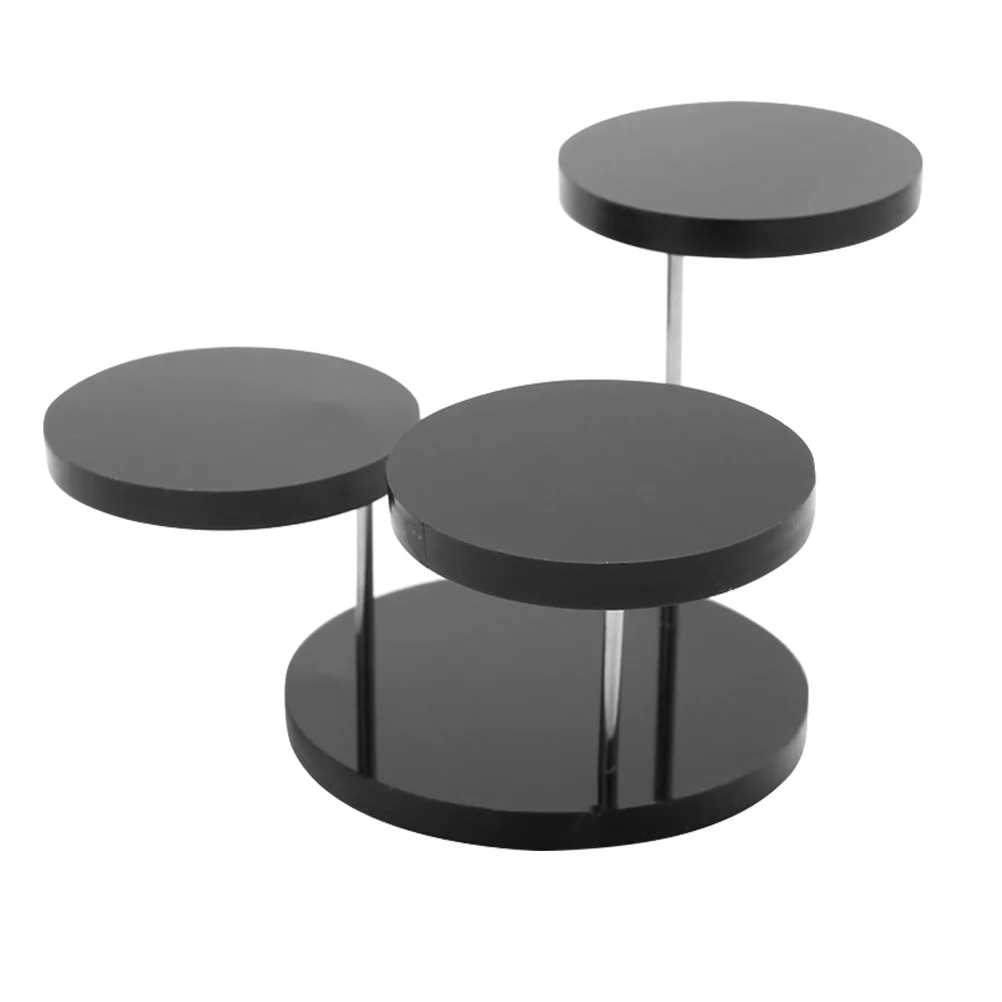

Jewelry Organizer Rack Acrylic Stand Display Rotating Movable Shelf Case