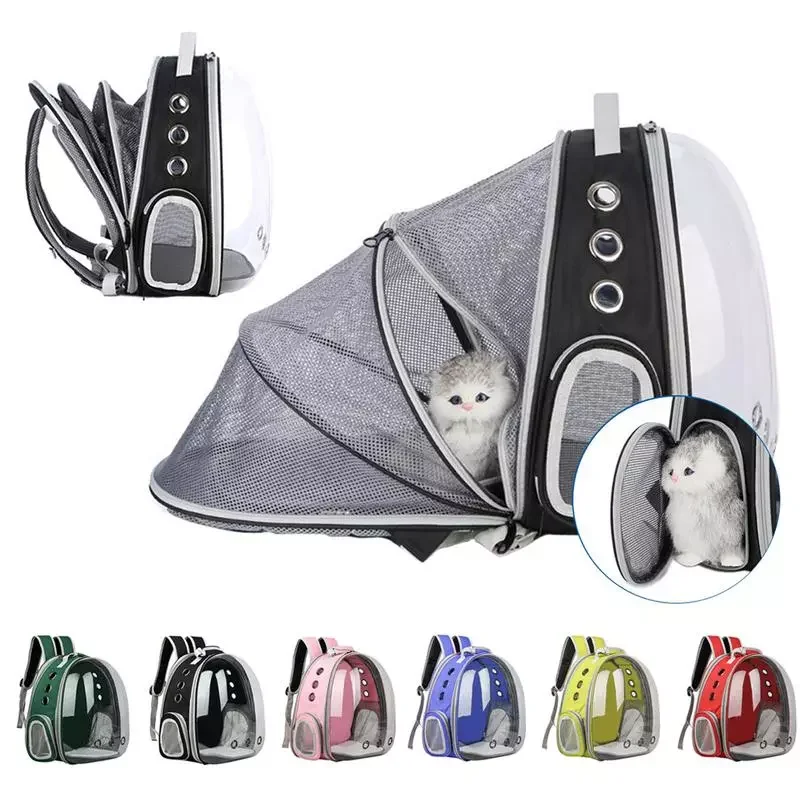 

2023NEW Portable Pet Cat Backpack Foldable Pet Dogs Cats Shoulder Travel Backpack Outdoor Pet Dog Carrier Bag Pet Dog Carrying B