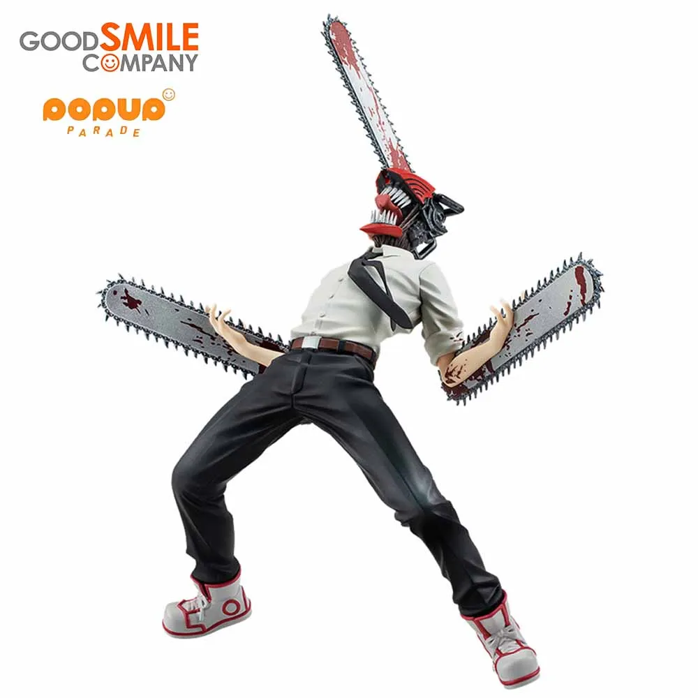 

In Stock Original Good Smile POP UP PARADE Chainsaw Man Denji GSC Anime Figure Action Figures PVC Collectible Model Toys