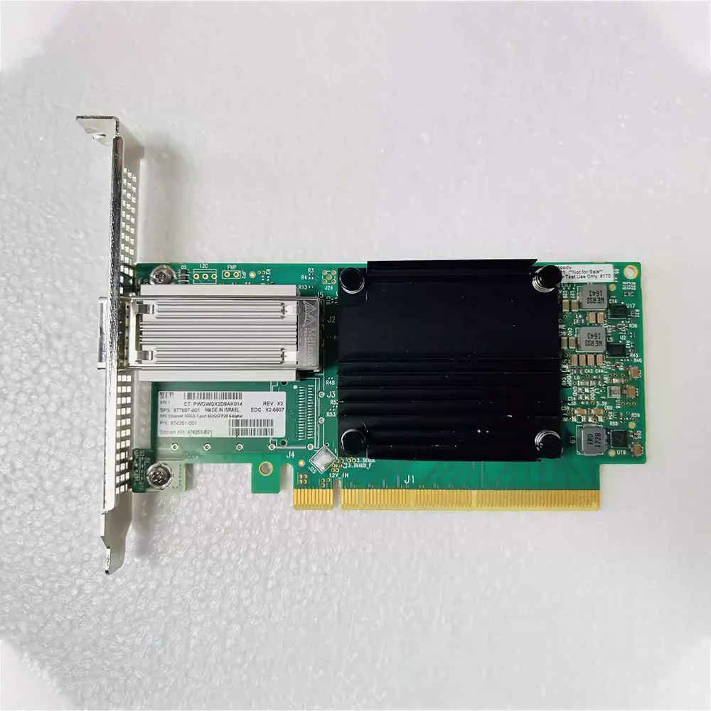 Для сетевой карты HPE Ethernet 100 ГБ 842QSFP28 877697 -001 874253 -B21