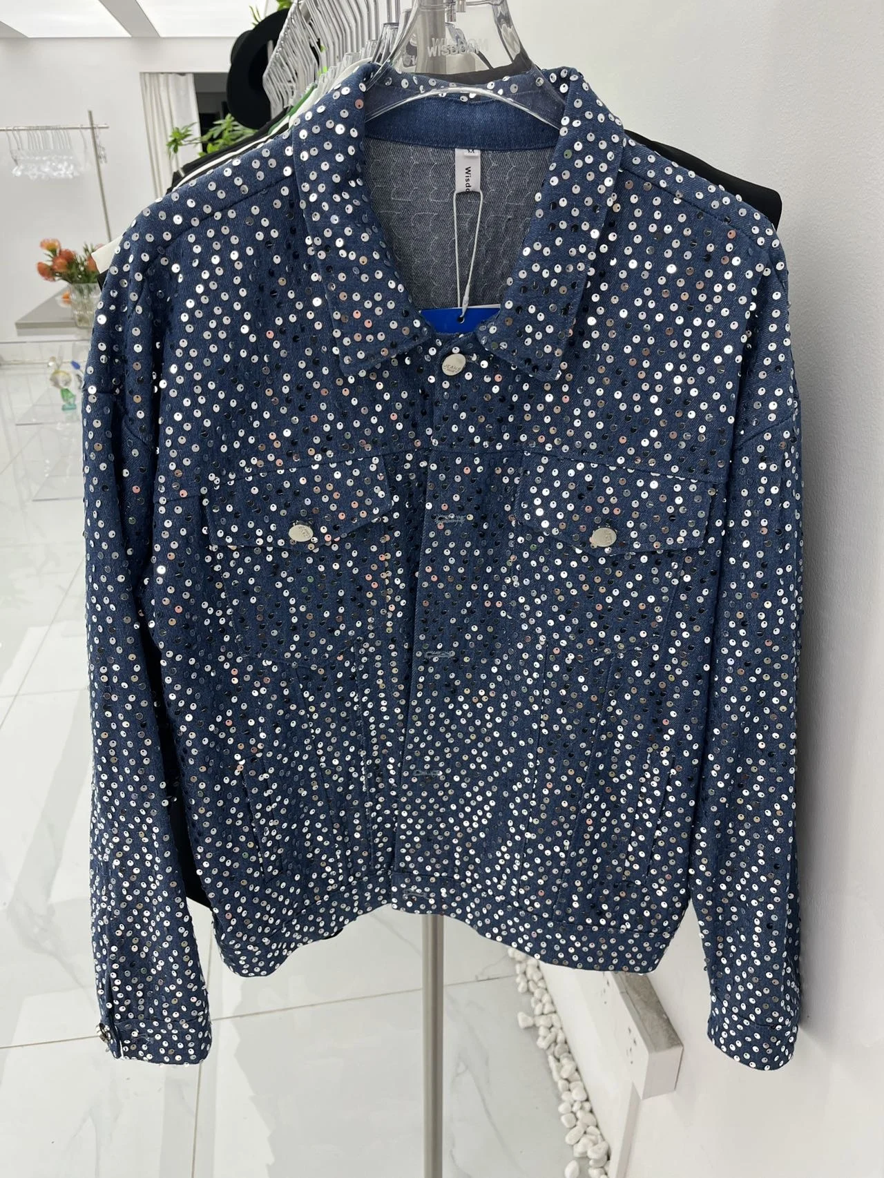 

Fashion Men's Q04504 Coat and Jacket 2023 Luxury Circus Design Party Style Wear