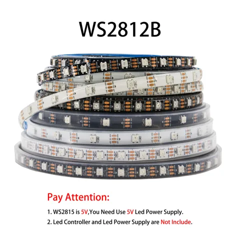 Xnbada RGB светодиодная лента WS2812 30/60/144 пикселей/м