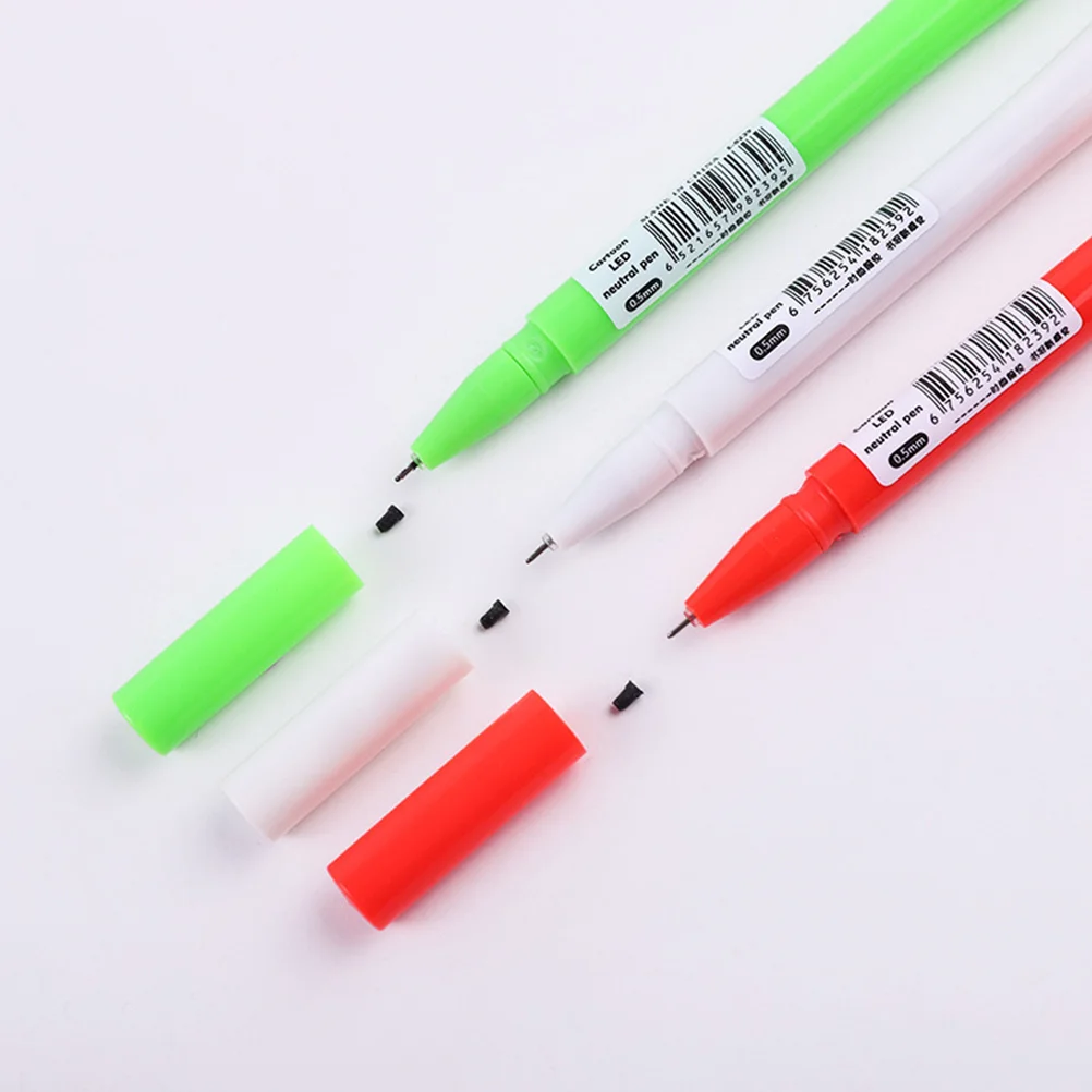 

1 Set Flashing Various Creative Portable Student Writing Pens Writing Pens Students