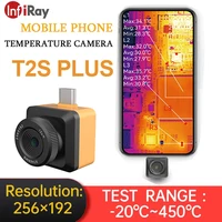InfiRay Thermal Imaging Camera for Smart Phone T2S Plus T2L Android Type C PCB Floor Heat Inspection P2 Infrared Thermal Imager
