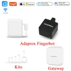 Переключатель открытиязакрытия Adaprox Fingerbot, самый маленький робот Smart LifeTUYA Adaprox APP, умные механические рычаги для Alexa Google Home