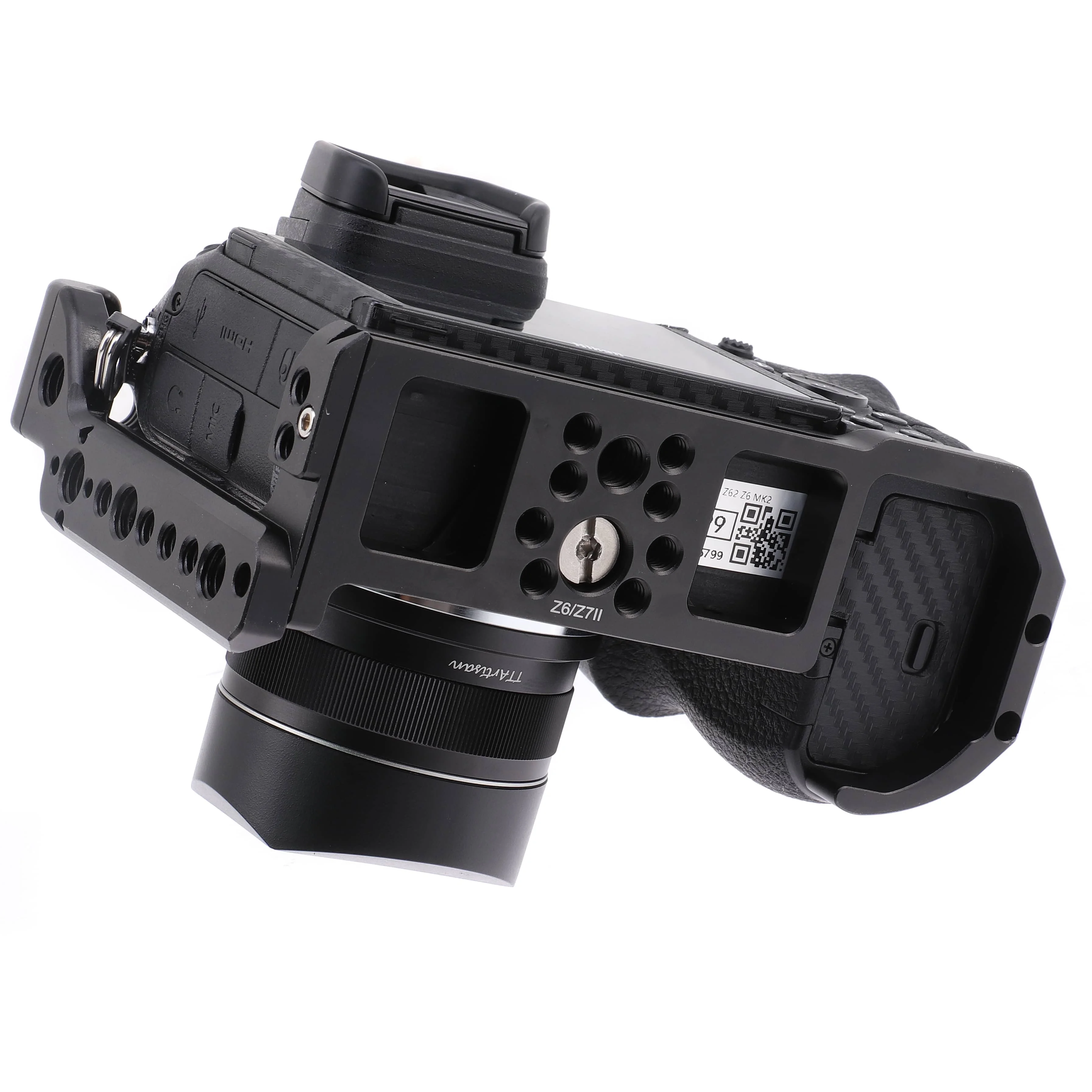 RaidNeo Camera Cage for Nikon Z5 Z6 Z7 Z6II Z7II Camera Protective Case Extension Frame Video Stabilizer Rig Vlog Video shooting