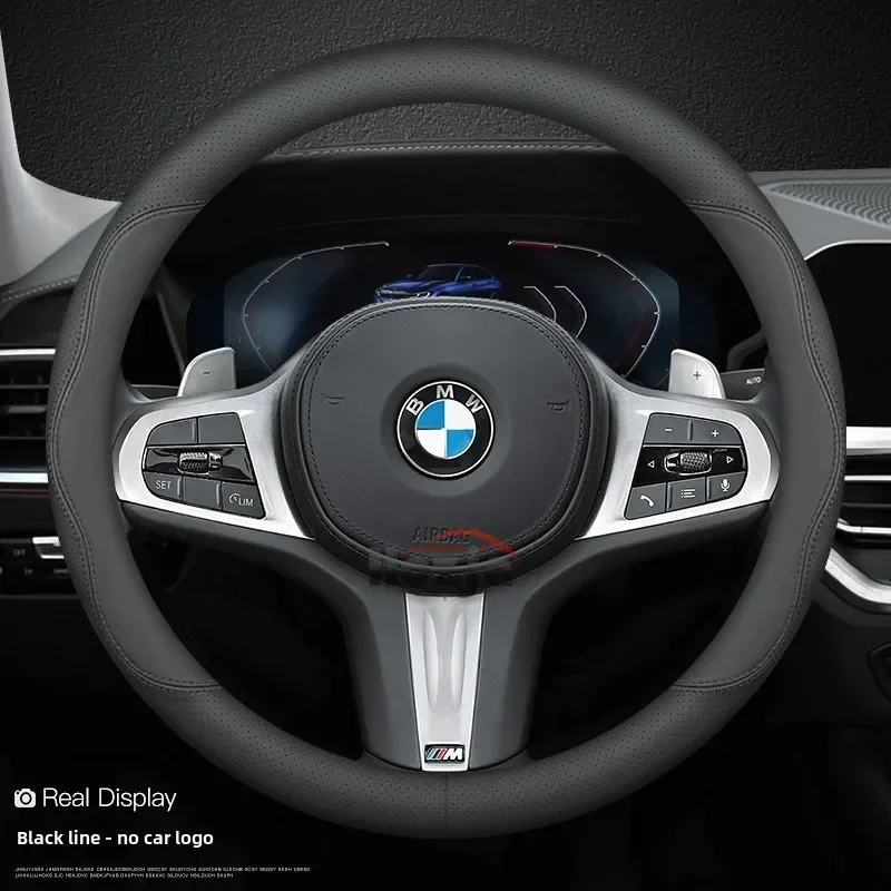 

Кожаный чехол на руль автомобиля для BMW 1 2 3 4 5 серии F40 G20 G26 G01 G02 G05 G06 G07 X1 X3 X4 X5 X6 X7 2011 - 2025