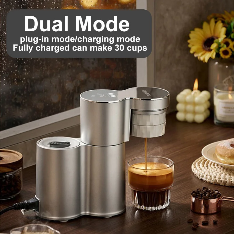 Эспрессо-машина SUPOR мини-портативная кофемашина 15 бар экстракция высокого