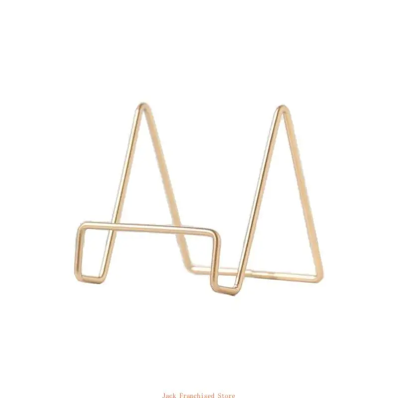 Геометрическая подставка чистый цвет настольный журнал держатель для дисплея