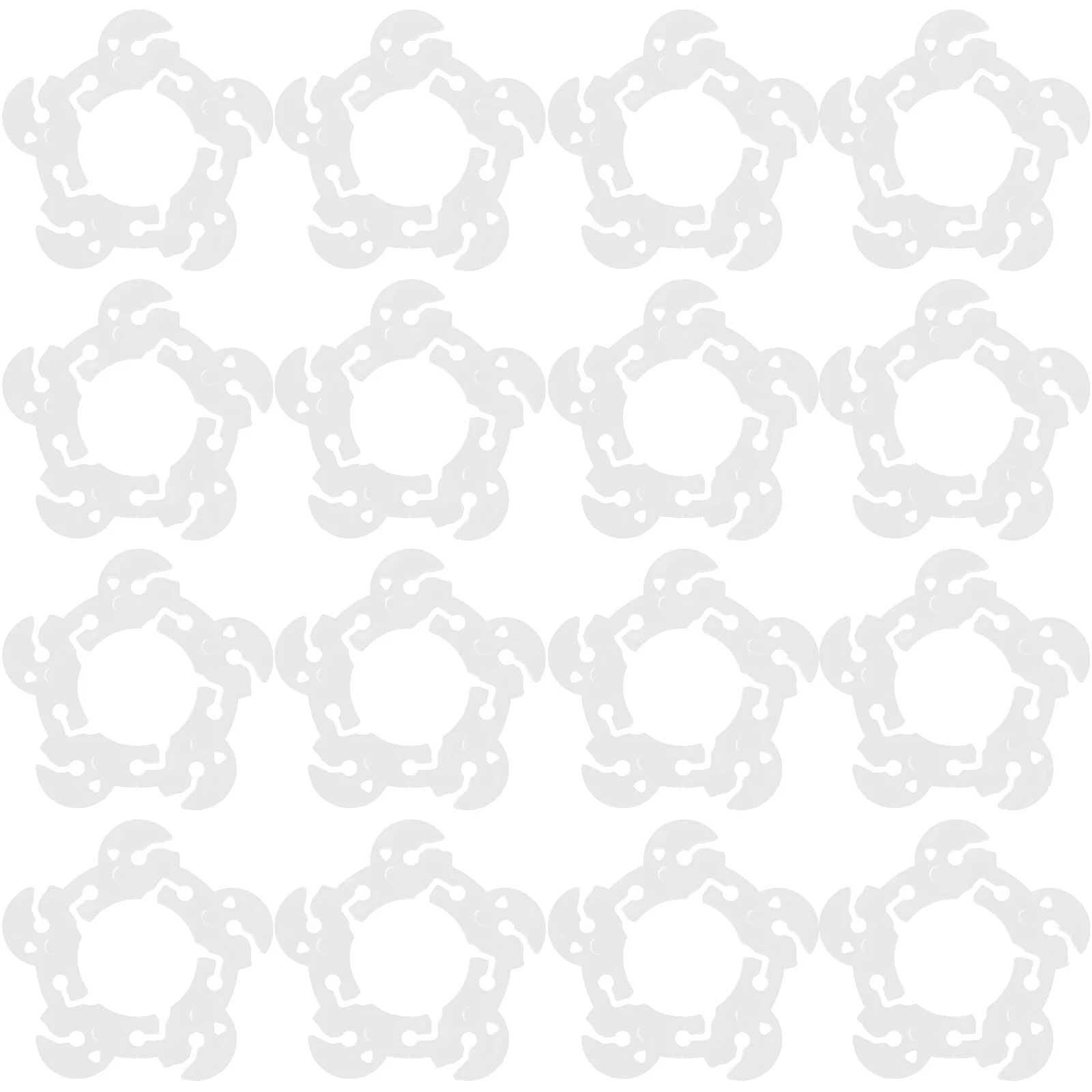 

Plastic Folder Clip Balloons Holder Rings Accessories Party Fixing Buckles Supplies